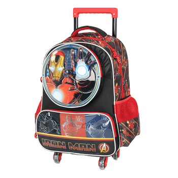 Mochila-Carrinho-Vermelho-Kids-Iron-Man-|-Luxcel-Tamanho--UN---Cor--VERMELHO-0